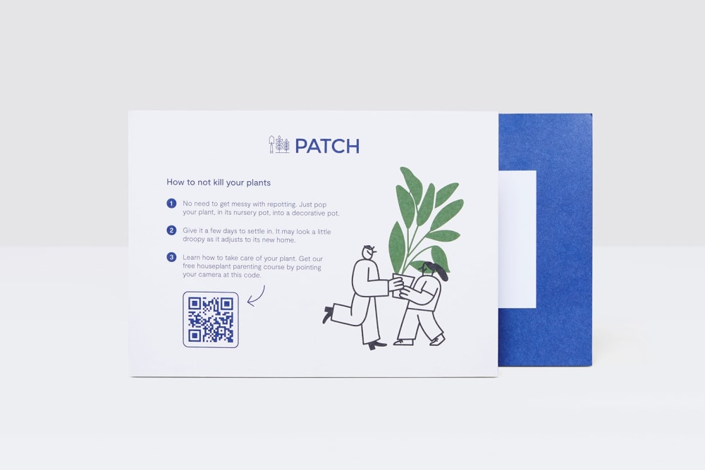 Patch gift note